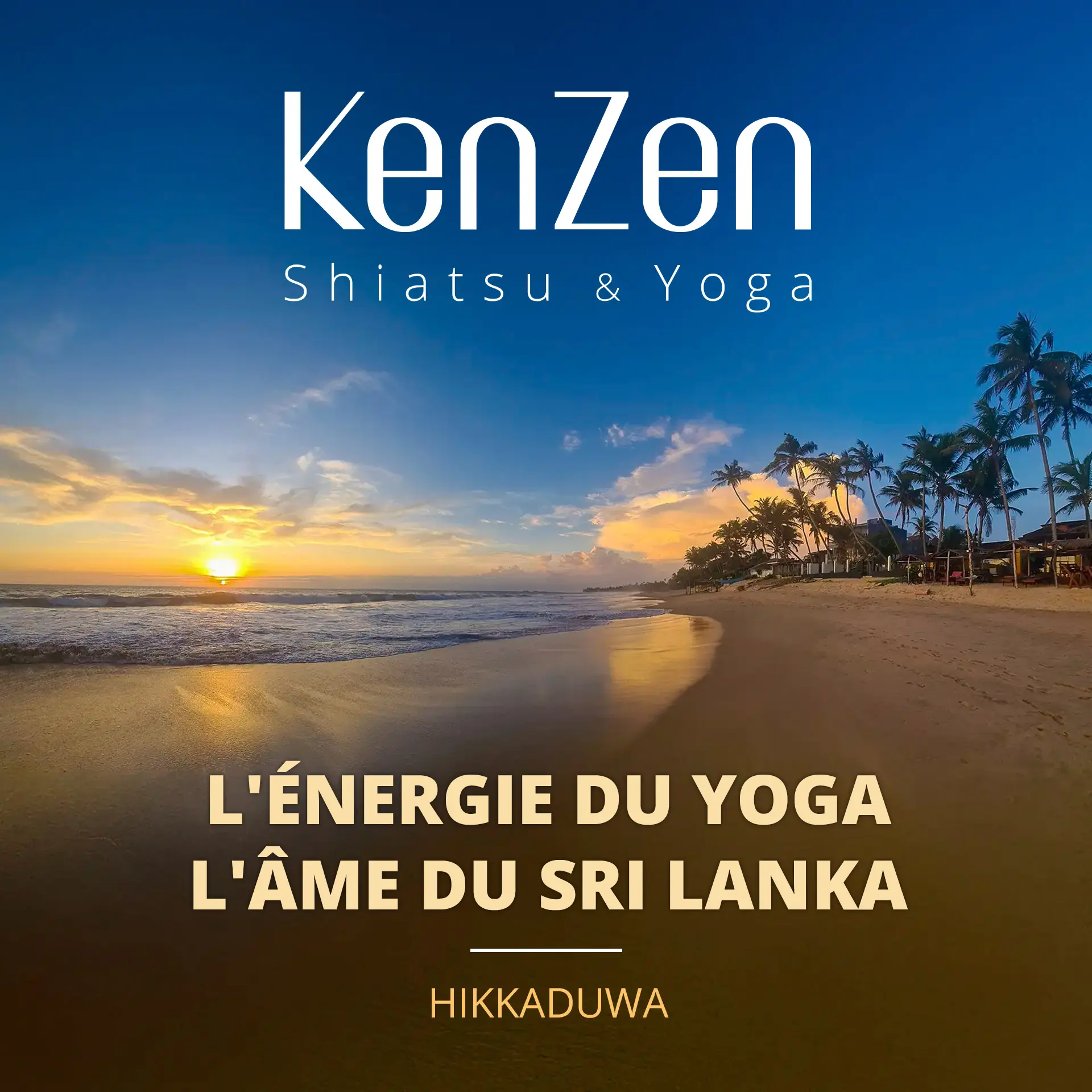 Retraite Yoga 13 jours à Hikkaduwa du 8 au 20 mars 2026 | Bien-être & Aventure au Sri Lanka