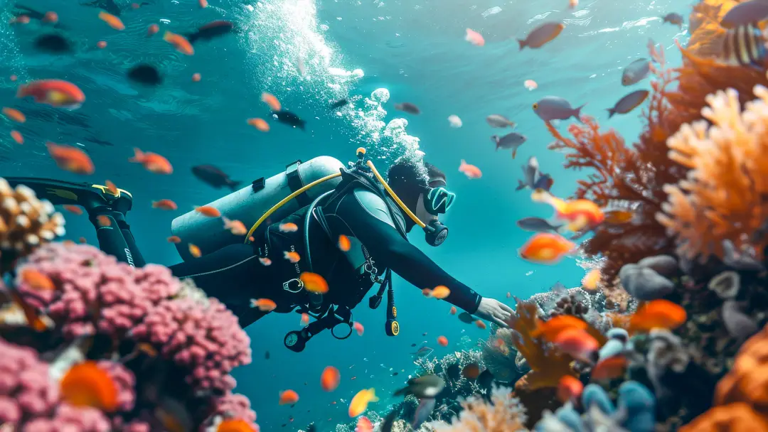 Plongée sensation dans le sanctuaire marin de Hikkaduwa - retraite 7 jours Océan & Yoga